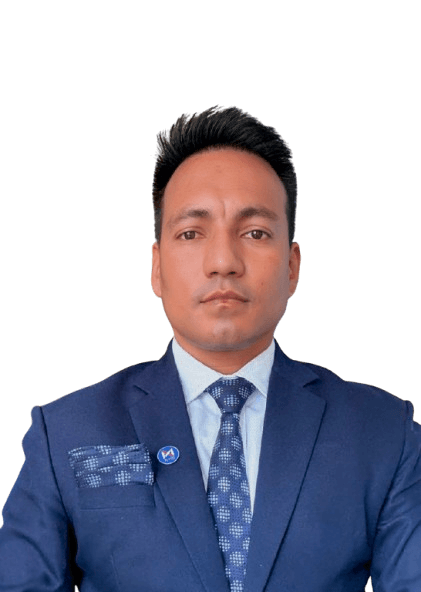 Portrait of Mr. Tej Narayan Shrestha, GM Marketing