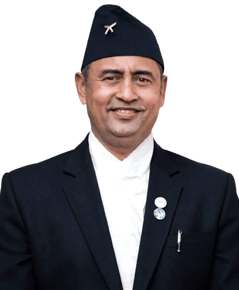 Portrait of Mr. Krishna Murari Acharya, Director